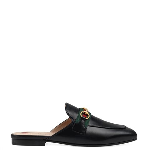 gucci slippers princetown|gucci princetown striped slippers.